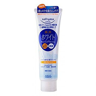 {Sỉ-Lẻ} Sữa Rửa Mặt Kose Softymo Nhật Bản, White, 220g - nội địa Nhật