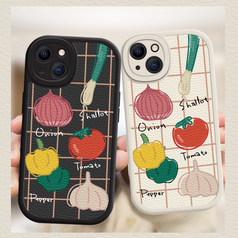 Ốp Điện Thoại Mềm Họa Tiết Rau Củ Vui Nhộn Cho iPhone 13 / 12 / 11 Promax 6 / 7 / 8 Plus / X / XR / Xs Max