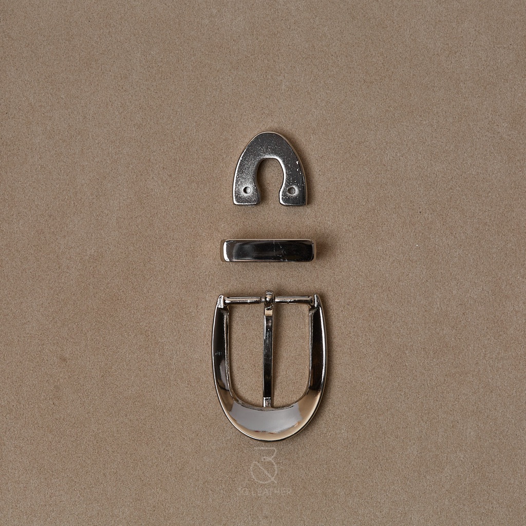 Mặt dây lưng Nam Nữ màu Bạc, mã MDL097, size 30mm, chất liệu hợp kim cao cấp, mặt thắt lưng nam