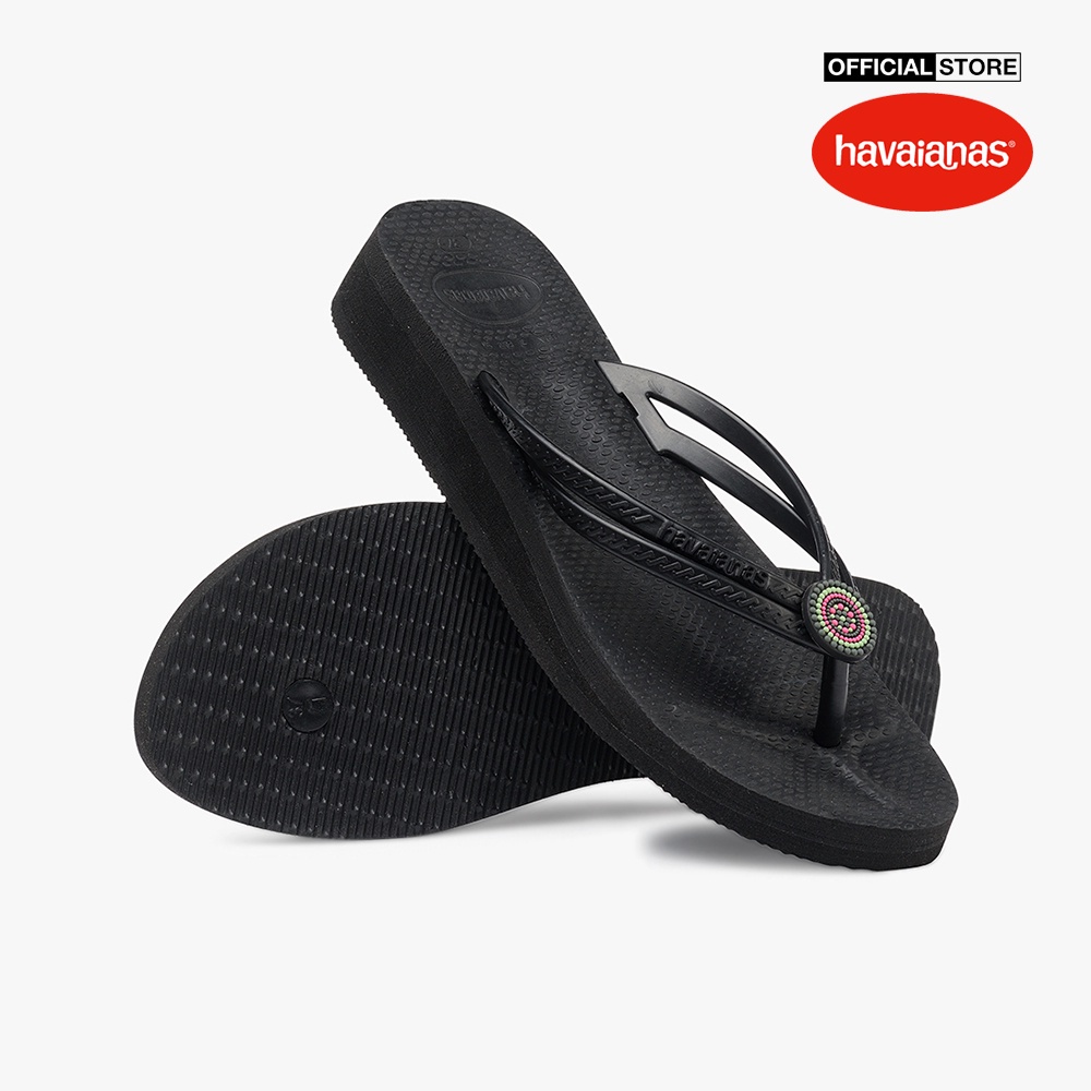 HAVAIANAS - Dép nữ Wedges Mandala 4146306-0090