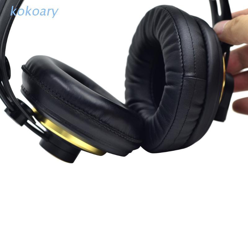 KOK 1 pair Replacement Earpads 105MM Ear Pads Cushion for AKG K553 K93 K92's Headphone Memory Foam Earpad Fits Many Headphones