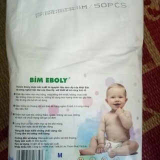 [Siêu Rẻ] Combo 100 bỉm quần Eboly M,L,Xl,XXL [Chính Hãng]