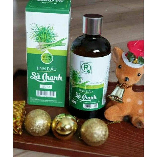 Tinh Dầu Sả Chanh Nguyên Chất chai 100ml Giúp Khử Mùi-Đuổi Côn Trùng-Lau Nhà