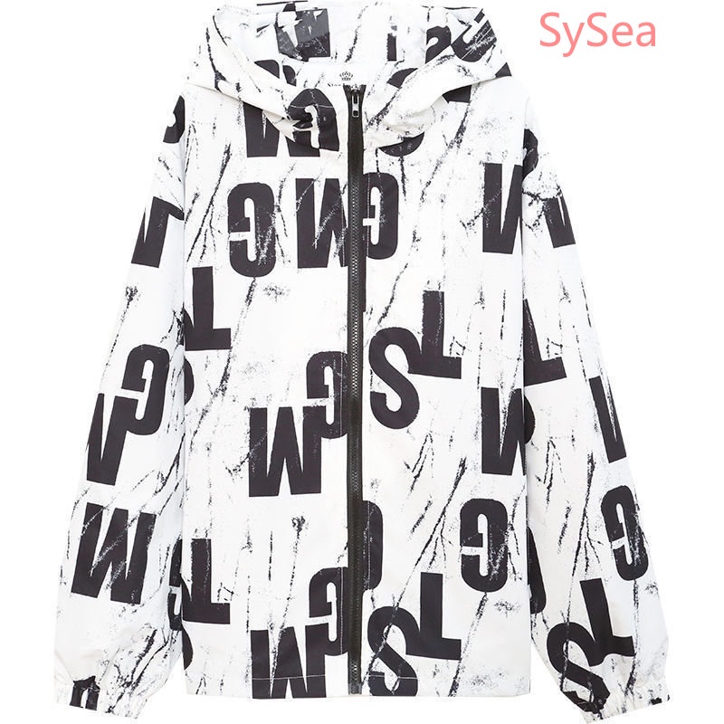 Áo Khoác Chống Nắng In Chữ Thời Trang Mùa Hè Cho Nữ