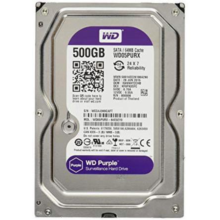 [NPP CHÍNH HÃNG] Ổ cứng máy tính WD Purple 500GB- 1TB(Tím) - Hàng chính hãng Western Digital