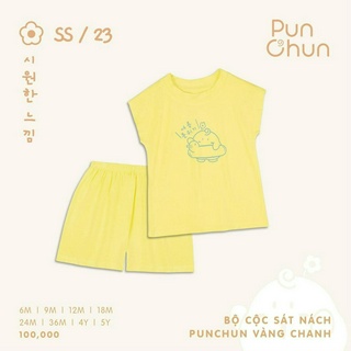 [BABY CHUMCHUM] Bộ Cộc Sát Nách PUNCHUN SS23D2