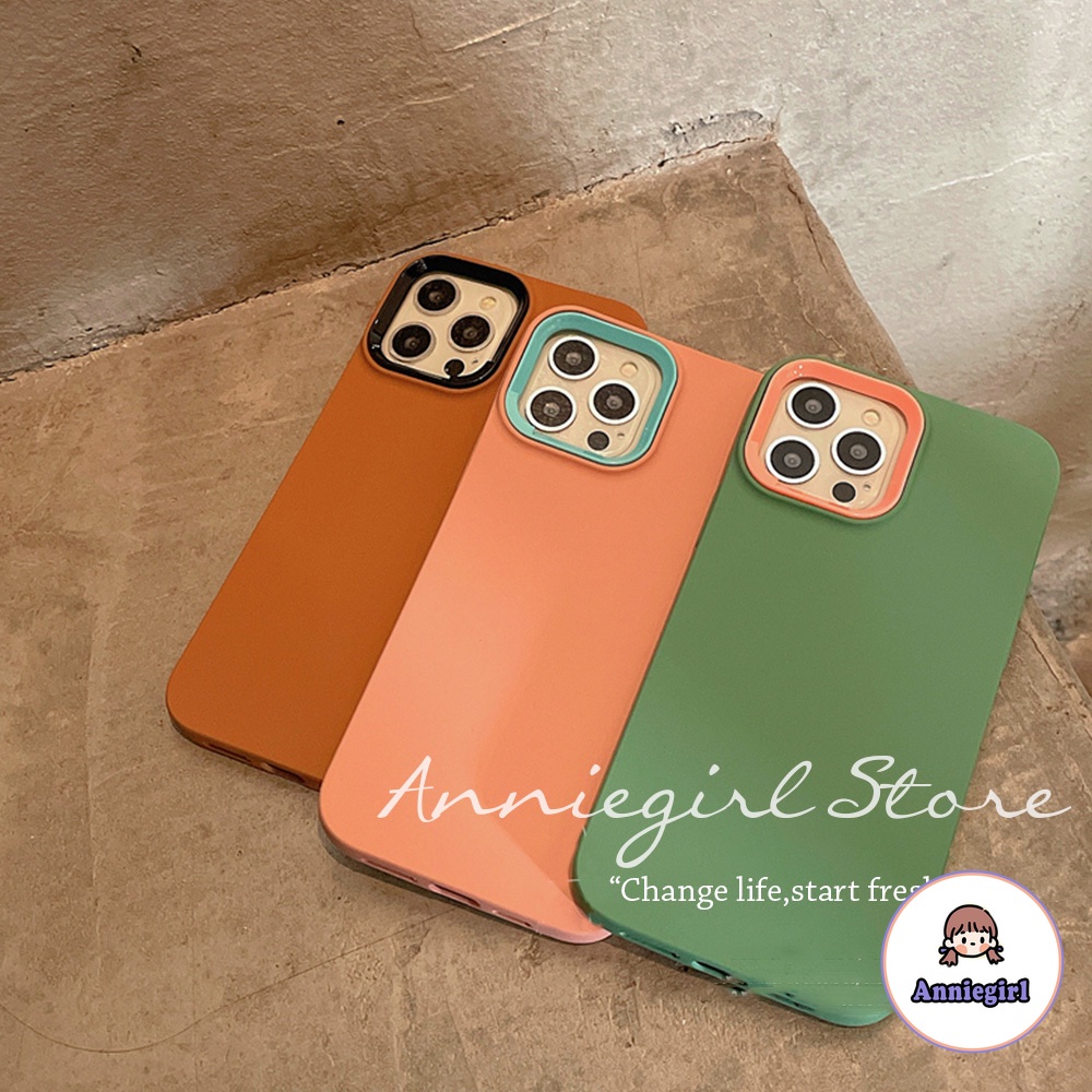 Ốp điện thoại silicon TPU mềm chống sốc màu keo macaron dành cho IPhone 13 12 11 Pro Max X XR | BigBuy360 - bigbuy360.vn