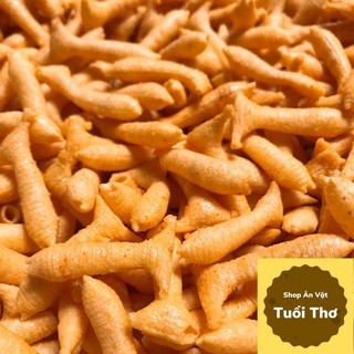 500g Snack Cá, Bim Bim Cá Phồng Vị Cay Giòn