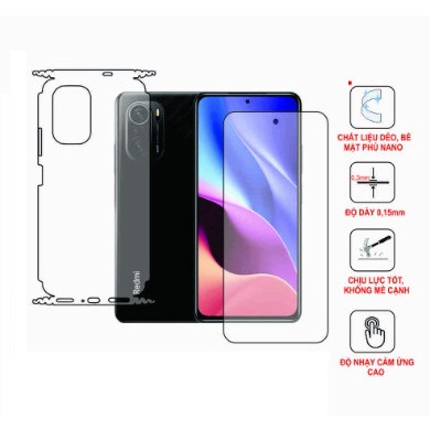 Miếng Dán PPF Redmi k30 pro k30 ultra K40 K40s K40 gaming K50 Pro K50 gaming Poco F4 GT Chịu Lực Chống TrầyXước TuyệtĐối