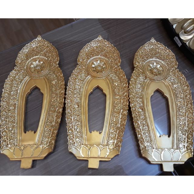 Bộ 3 lá hào quang cho Tượng Tam Thế 38, 45, 70cm