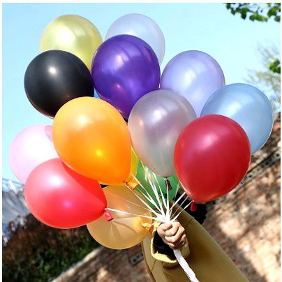 Bong bóng nhũ trang trí sinh nhật, sự kiện,...