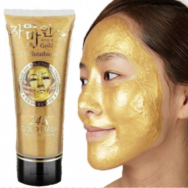 Mặt nạ gel lột trắng da dát vàng 24k