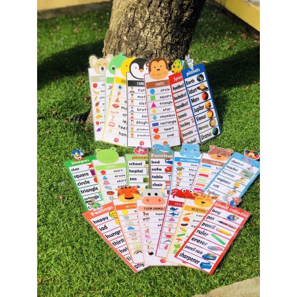 [sỉ] học liệu từ vựng 20 chủ đề 150 từ vựng cơ bản