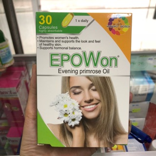 Tinh dầu hoa anh thảo EPOWon-Evening Primerose Oil+ Vit E