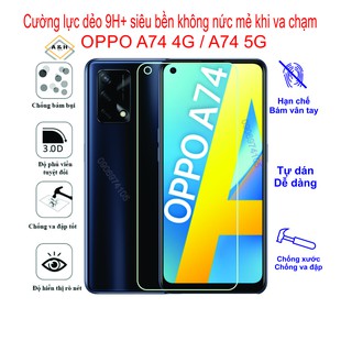 Kính Cường lực dẻo OPPO A74 / A74 5G Bảo vệ màng hình chống va đập chống trầy xước tiệt đối