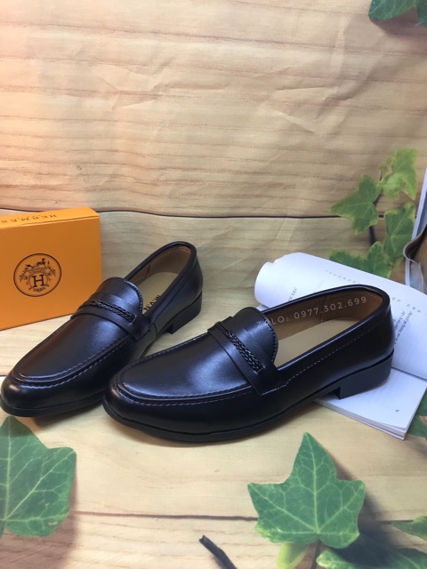 Giày lười nam công sở văn phòng dáng Hàn Quốc | BigBuy360 - bigbuy360.vn