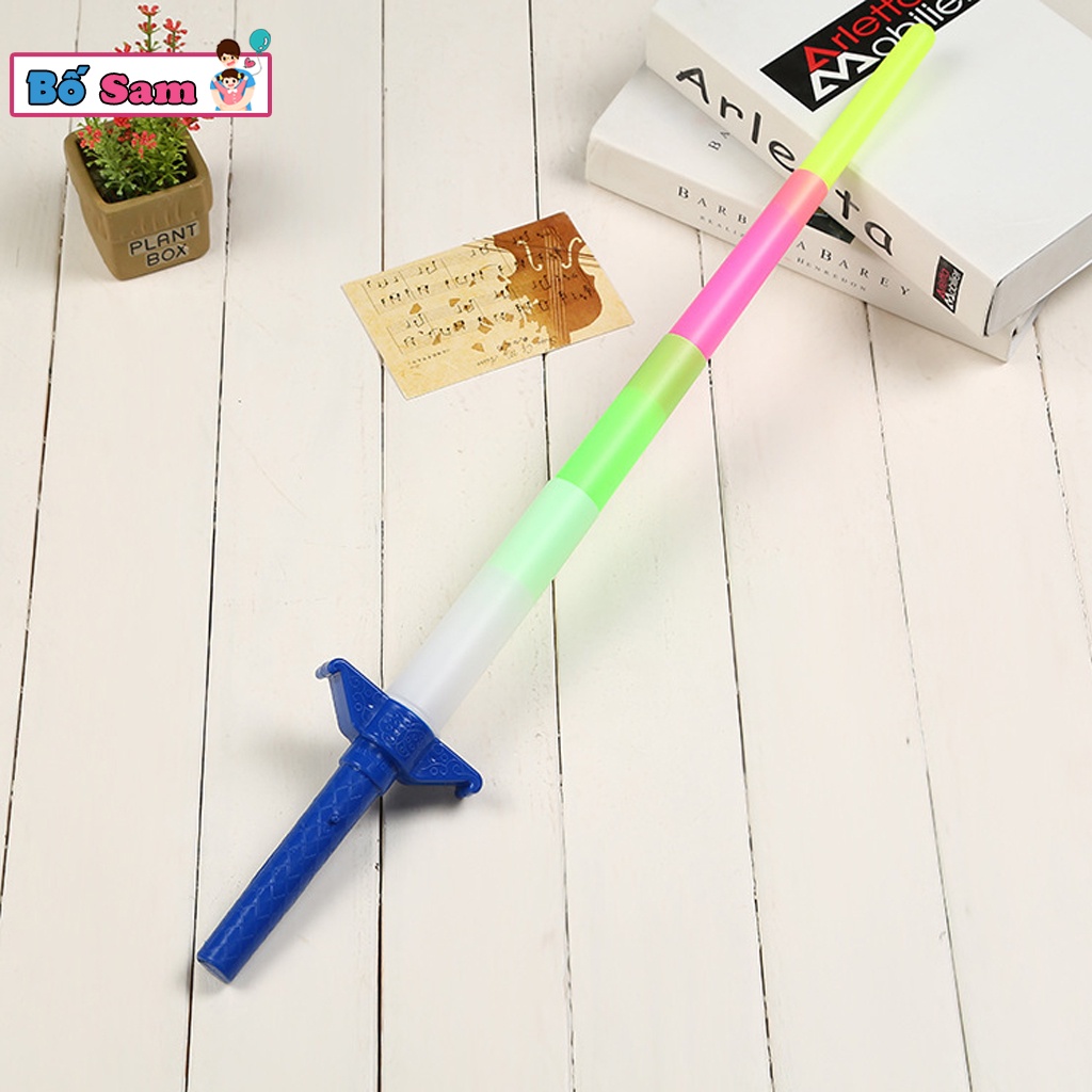 (xả kho) Kiếm đồ chơi có đèn 4 đoạn phát sáng giải trí cho bé Shop Bố Sam