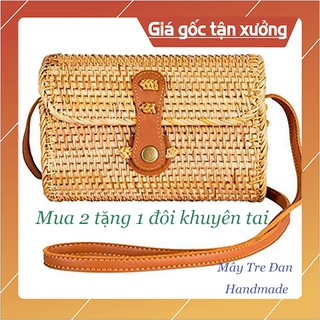 Túi Mây Tre Đan , Túi Ví , Kích Thước 22x12X10cm