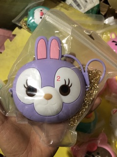 Túi silicon đầu thú mini đeo chéo