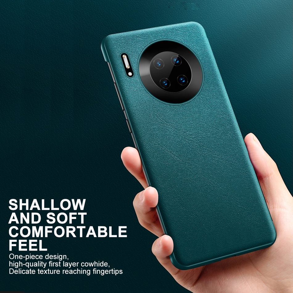 Bao da điện thoại PU nắp lật cho Huawei Mate 30 Pro