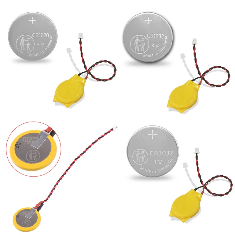 Pin Điều Khiển Từ Xa 3v Kèm Phích Cắm Chuyên Dụng Cho Xe Hơi forCR1620 CR1632 CR2025 CR3032