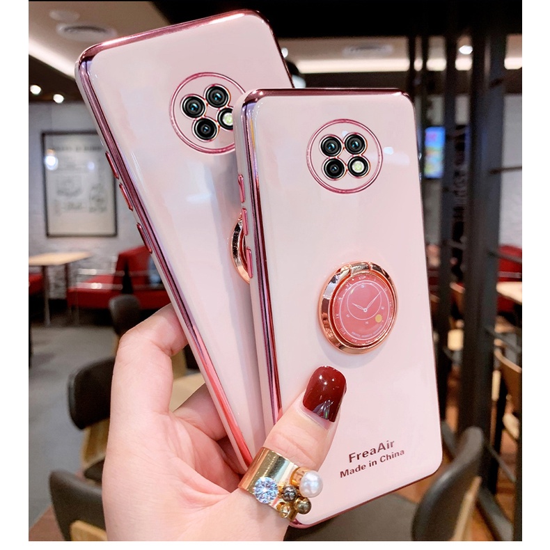 Ốp Điện Thoại Silicon Dẻo Mạ Màu Kèm Giá Đỡ Nhẫn Sang Trọng Cho Huawei Mate 20 Pro 20X Mate 30 Pro Mate 40 Pro Mate 10 Pro