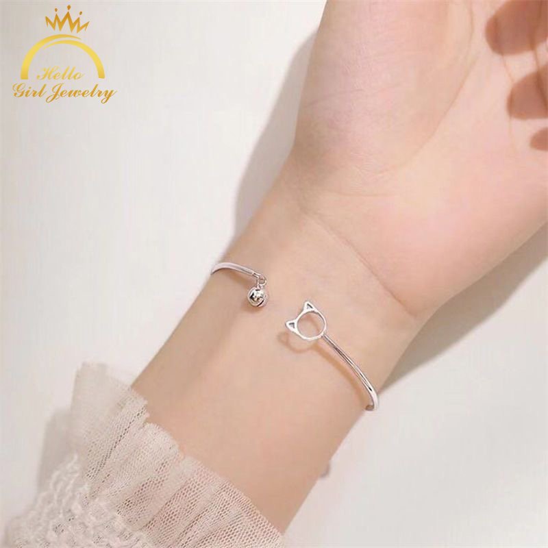 Vòng Đeo Tay Bạc 925 Nhiều Loại Chuông Bướm Mới