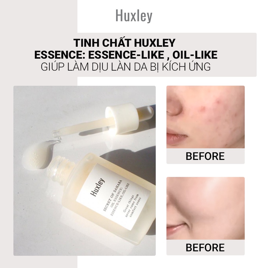 Set 3 Phục Hồi, Chống Lão Hoá HUXLEY ANTIOXIDANT TRIO