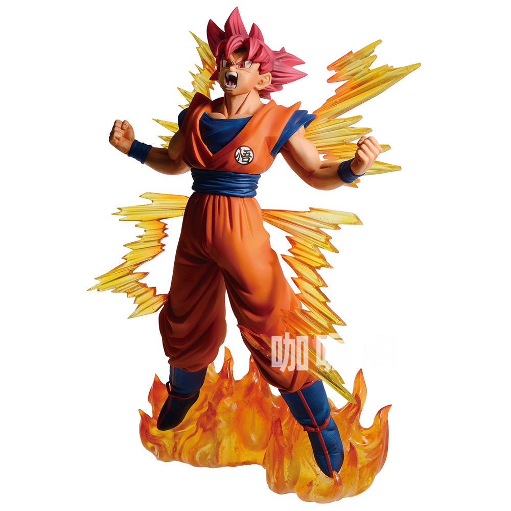 Mô Hình Nhân Vật Super Saiyan God Redhead Goku Trong Phim Bảy Viên Ngọc Rồng