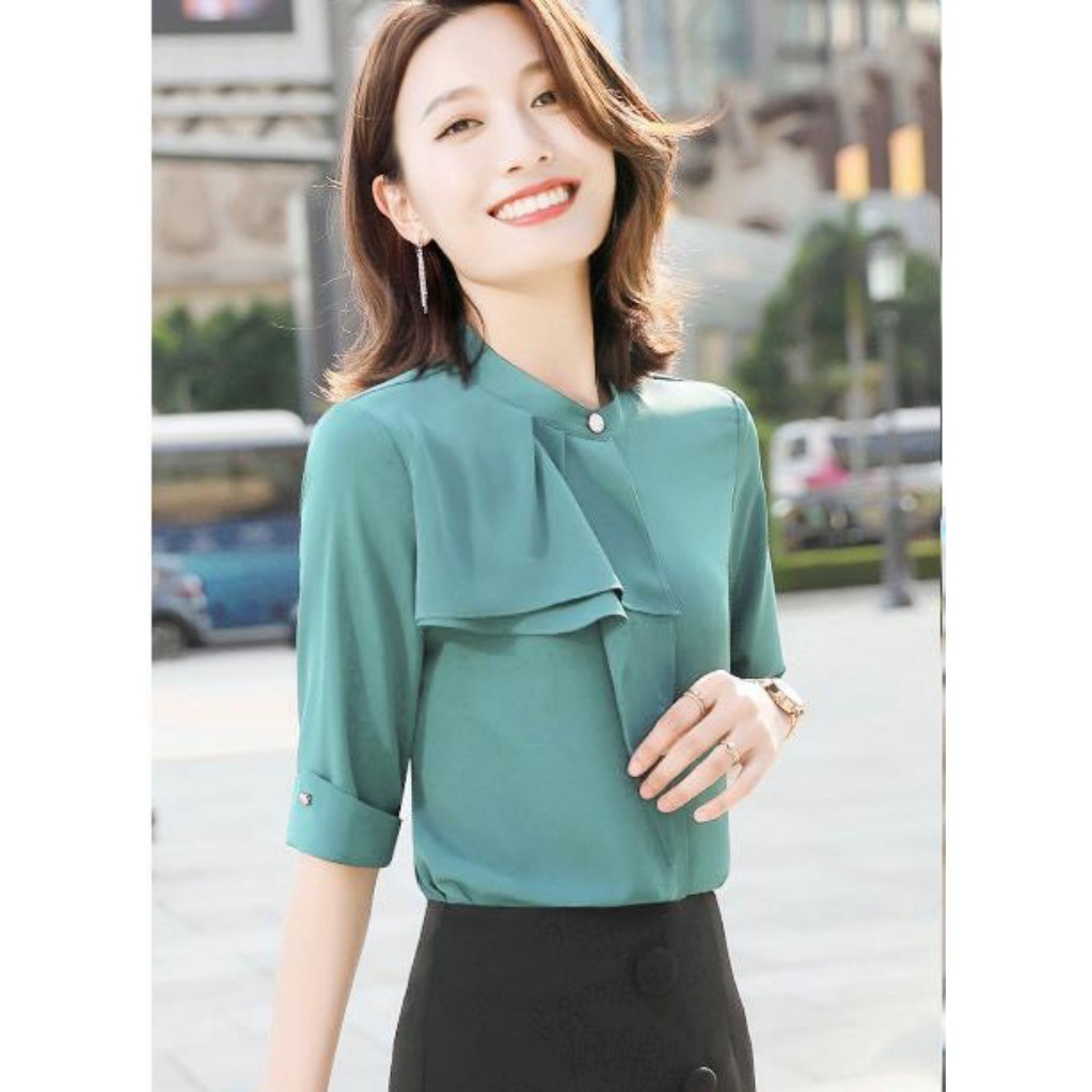 Áo Kiểu Sơ Mi Hàn Quốc ANN2098 | BigBuy360 - bigbuy360.vn