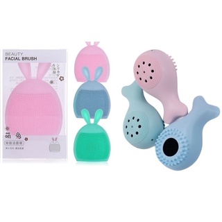 Miếng rửa mặt - Dụng Cụ Rửa Mặt Silicon Massage Mặt