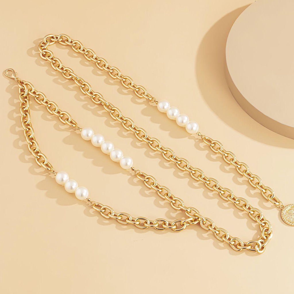 Dây Thắt Lưng Đính Ngọc Trai Thanh Lịch Dành Cho Nữ