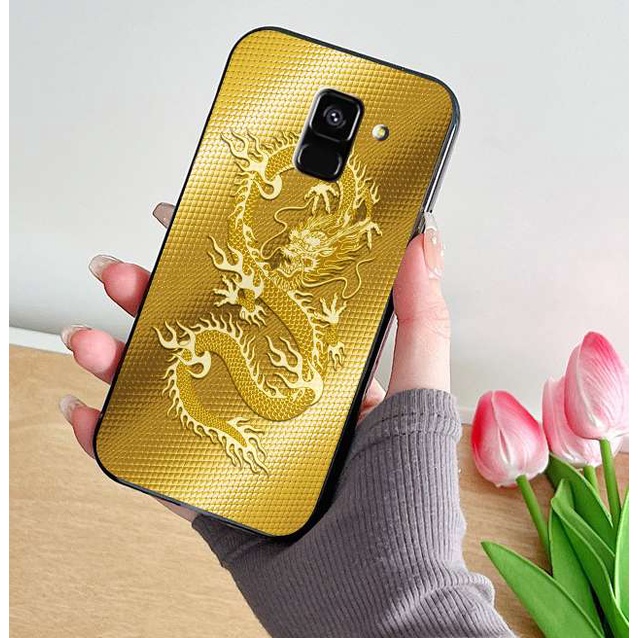 Ốp Samsung J7 prime - Samsung J7 pro - Samsung J7 plus - Samsung J6 - J6 plus - J5 prime in kính hình Long Phụng Sum Vầy