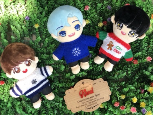 [SIÊU RẺ]only Doll BTS V JUNGKOOK SUGA JIMIN JIN RM J-hope kèm