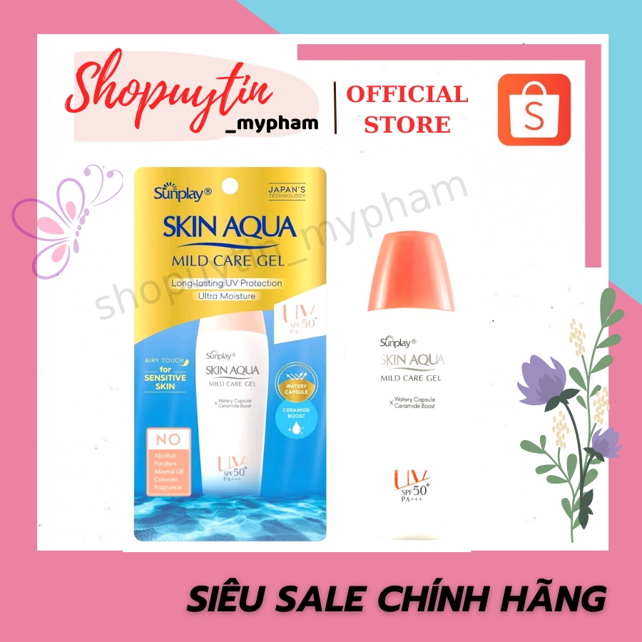 Kem chống nắng Skin Aqua dành cho danh nhạy cảm MILD CARE GEL [mới] . [mới]