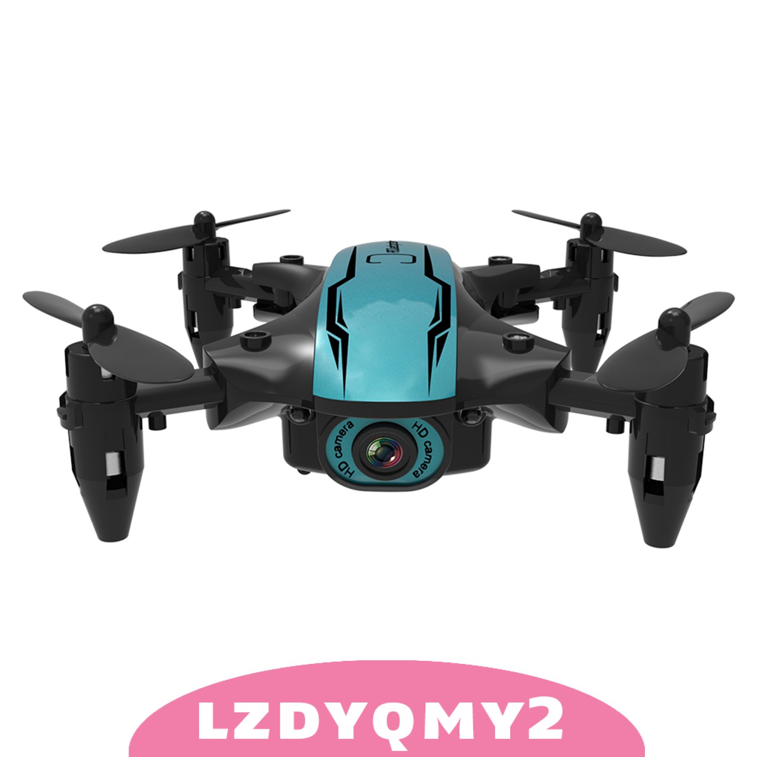 Máy bay không người lái CS02 có thể gấp lại độc đáo có máy ảnh wifi FPV GPS 2.4G bốn cánh quạt 480P