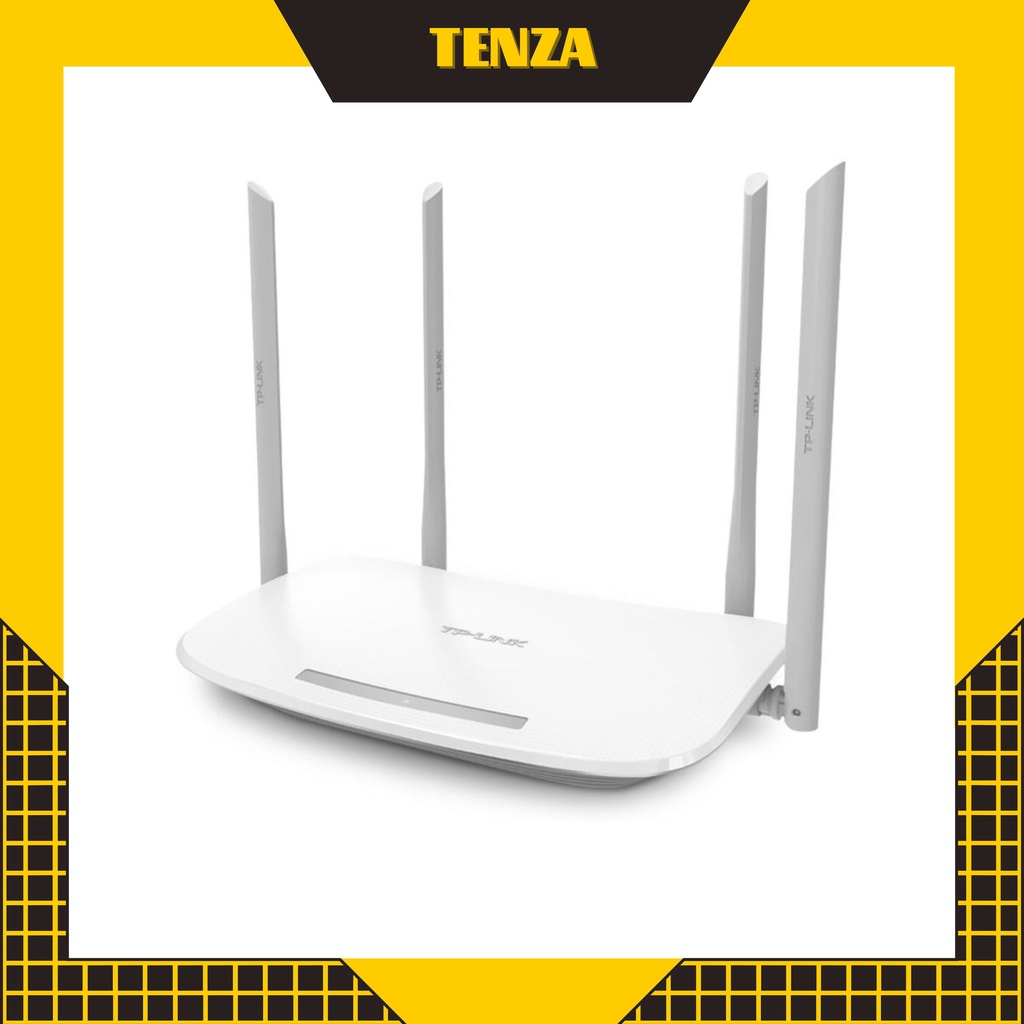 Router modem bộ phát cục phát wifi tp-link 4 râu 900Mbps băng tần kép AC1200 2.4G 5G đã qua sử dụng TP05