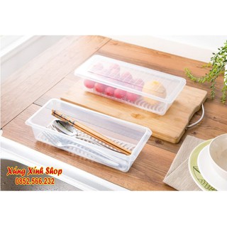 Hộp đựng thực phẩm có khay ráo nước