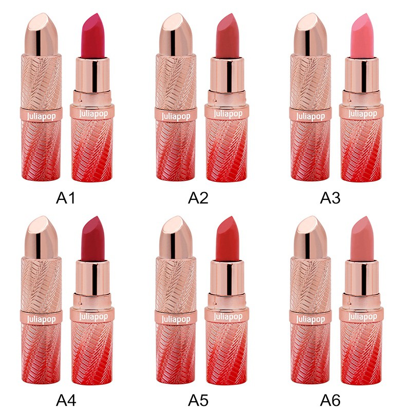 [Hàng mới về] Thỏi son lì thiết kế vỏ ngoài đẹp mắt chất son chống nước không dính | BigBuy360 - bigbuy360.vn