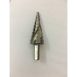 Mũi Khoan nhôm loại tháp cỡ  4-20 Trắng Xoắn