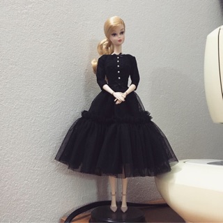 Đặt may – Đầm Black Dream size Barbie