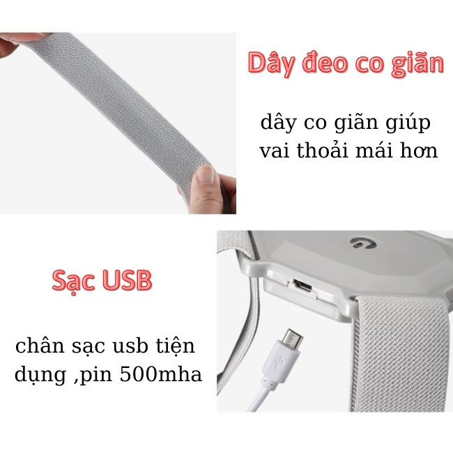 Đai Chống Gù Lưng Điện Tử Thông Minh Báo Rung Khi Ngồi Sai Tư Thế Dành Cho Người Lớn Và Trẻ Nhỏ