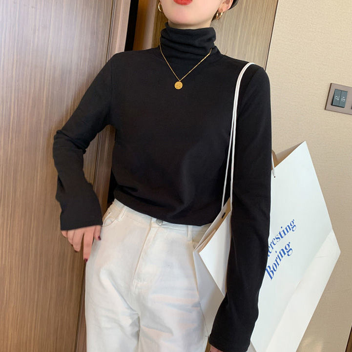 Áo Giữ Nhiệt Màu Trơn Thời Trang Nữ