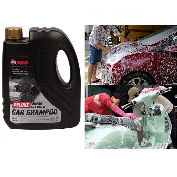 Nước rửa xe bọt tuyết cao cấp Deluxe GetSun Hando 2L