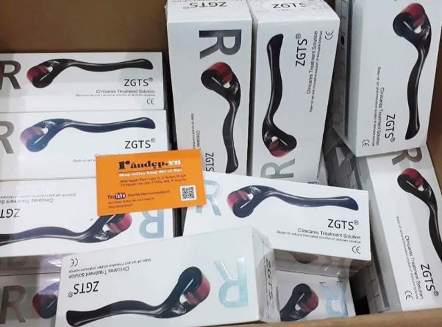 Lăn Kim Kích Thích Năng Lông Hỗ Trợ Mọc Râu Tóc, Làm Đẹp Da