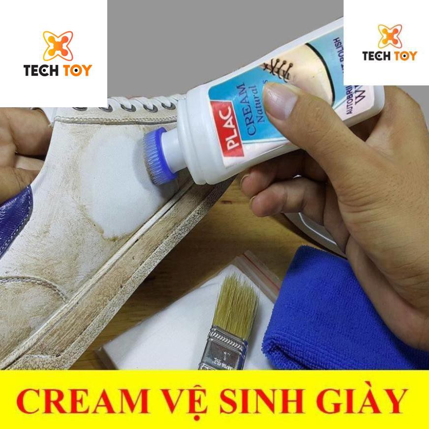 SIÊU RẺ GIÁ SỈ  Chai xịt tẩy trắng giày dép túi xách Plac- có đầu chà ĐÀ NẴNG TECHTOY