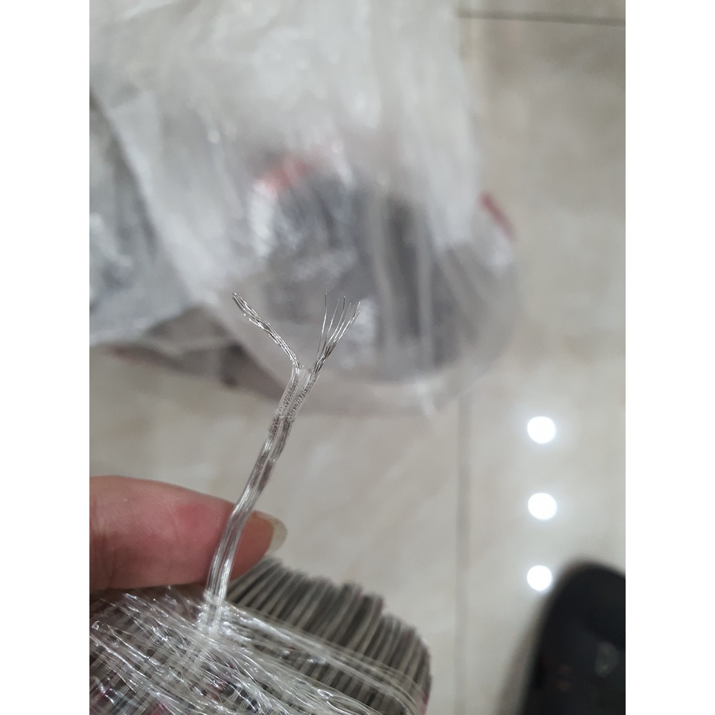Dây điện trong suốt  hàn lõi đồng có phân biệt màu