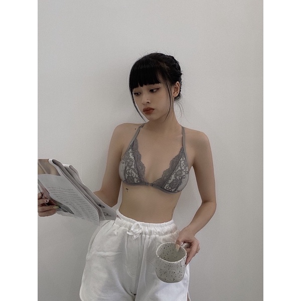 Áo Bralette Ren Lucy - Lilace.studio Thiết Kế ( Tặng kèm mút ) | BigBuy360 - bigbuy360.vn