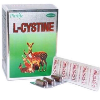 L-cystine - tốt cho da, tóc ,móng (công ty phil inter Pharma)(hộp 60 viên)