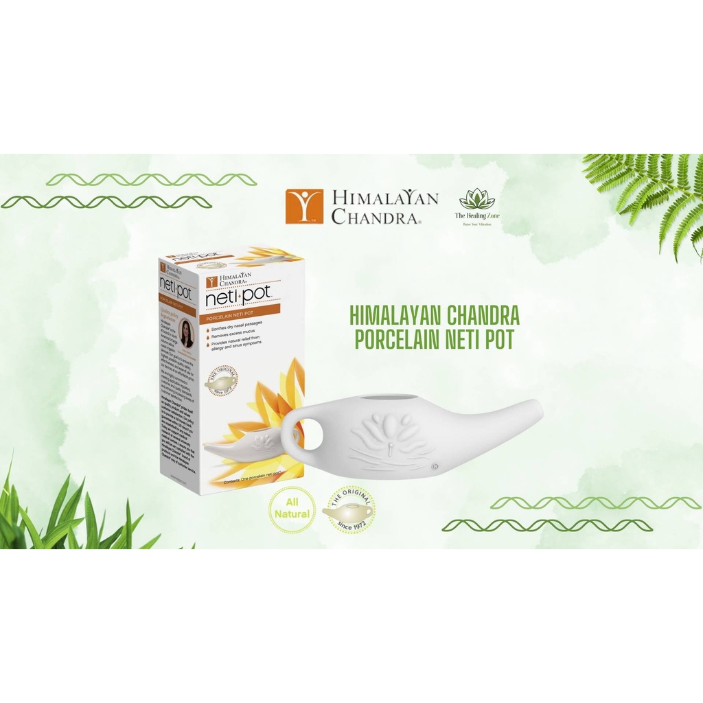 Porcelain Neti Pot - Ấm Sứ Giúp làm sạch mũi